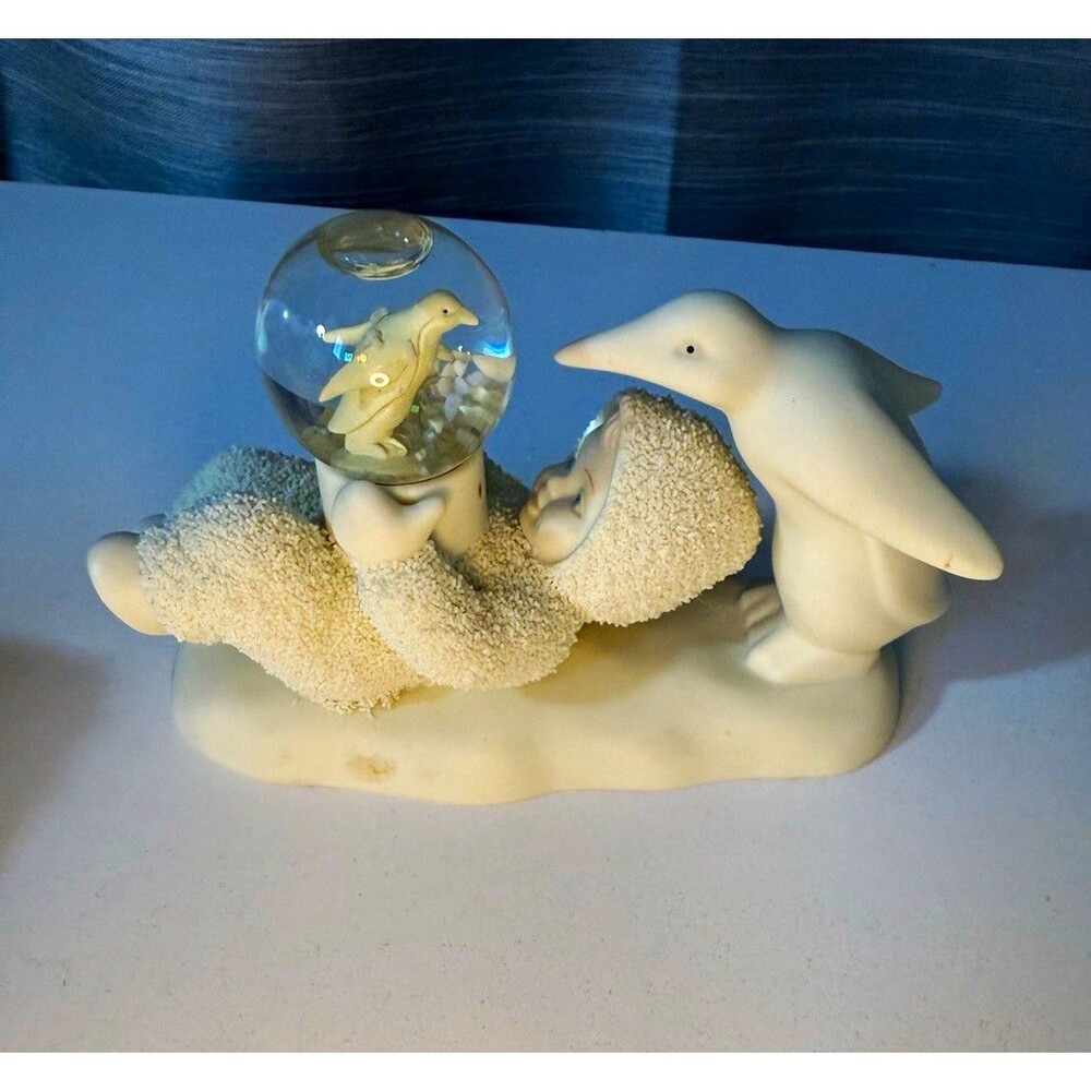 Department 56 Snowbabies "A Snow Bird" Bird Figurine 1997 Boxed